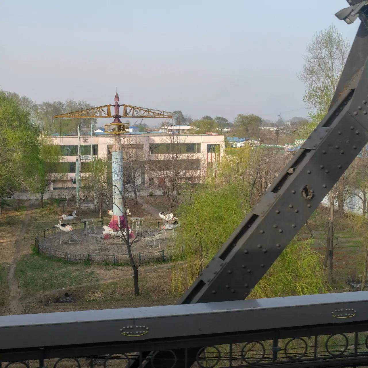 Creepy disused theme park on the North Korean border